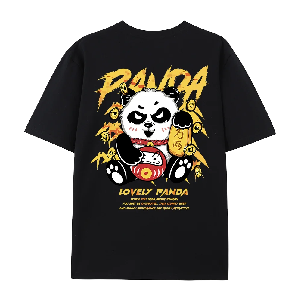 "Lovely Panda" Graphic T Shirt