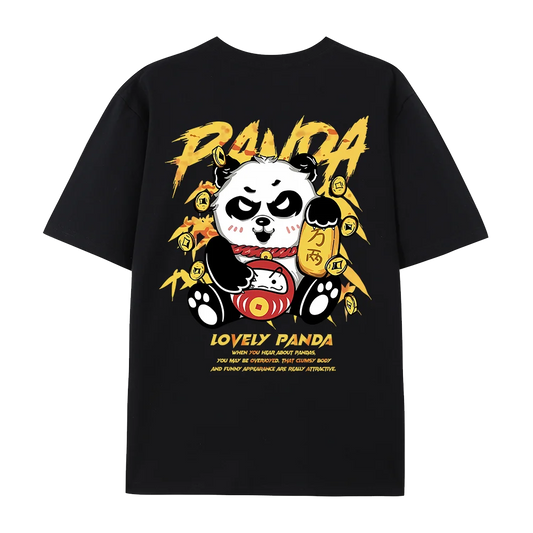 "Lovely Panda" Graphic T Shirt